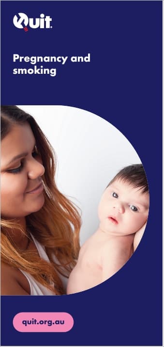 Product image for Pregnancy & smoking brochure
