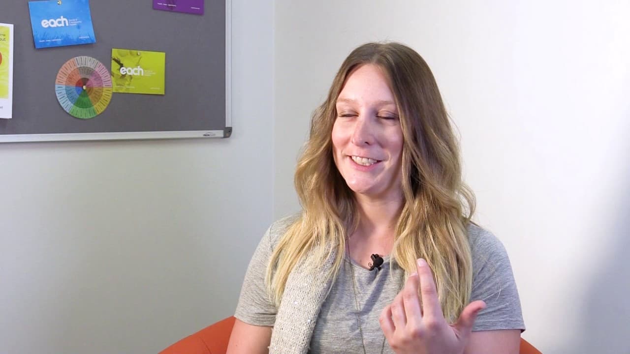 Claire shares tips on managing mental health and quitting