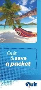 Product image for Quit & save a packet brochure