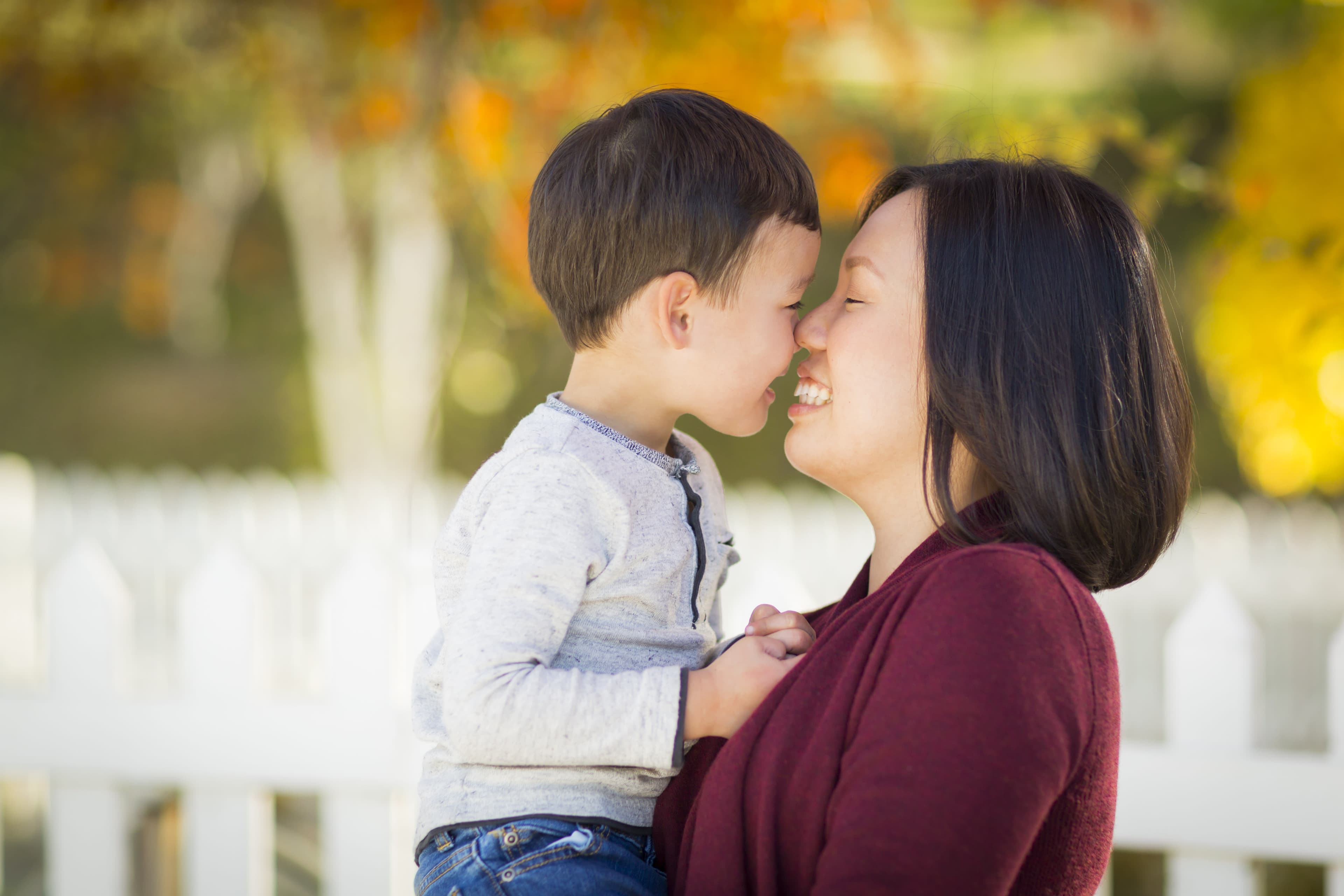 A Vietnamese mother and child